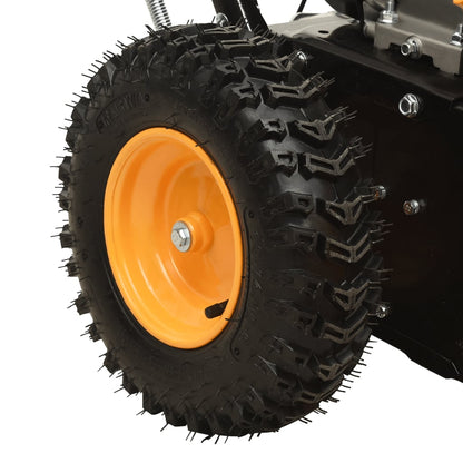 vidaXL Petrol-powered 4-in-1 Snow Thrower and Sweeper Set 6.5HP