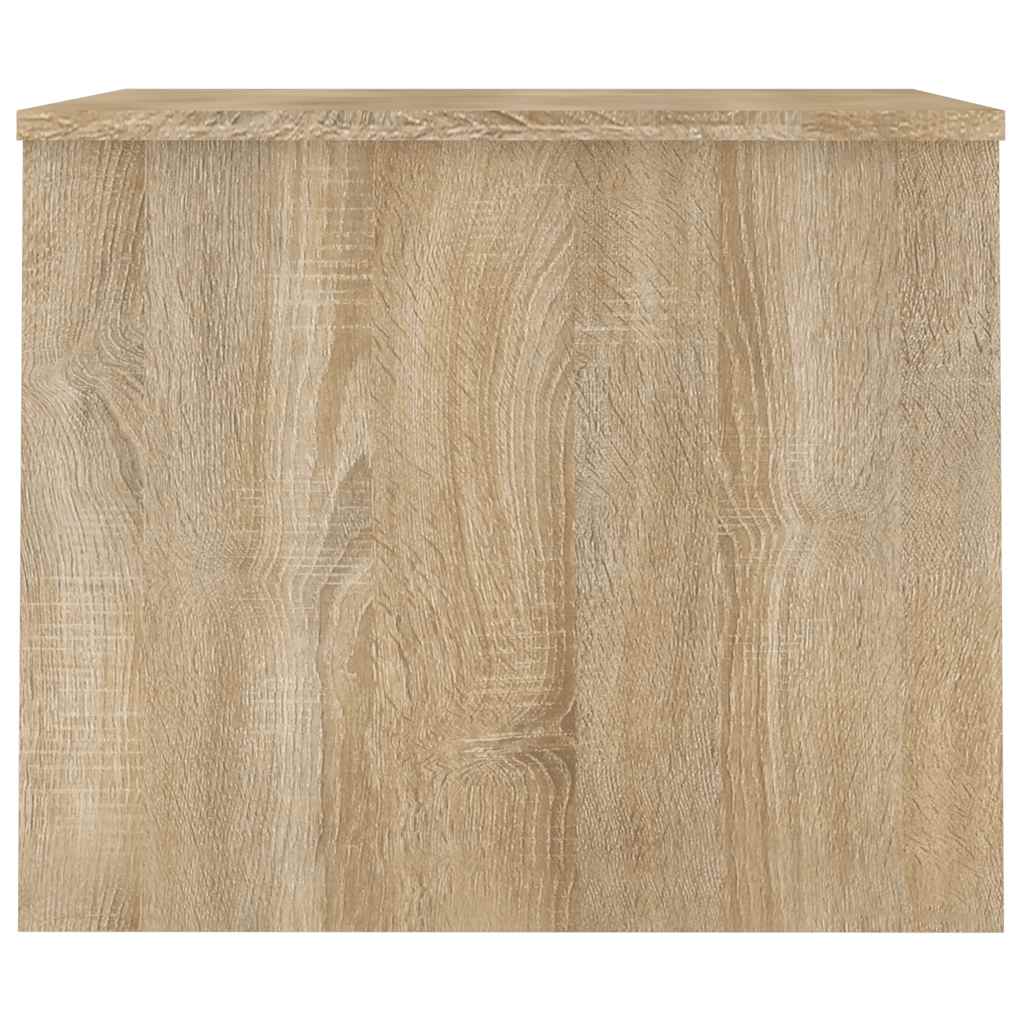 vidaXL Coffee Table Sonoma Oak 80x50.5x41.5 cm Engineered Wood