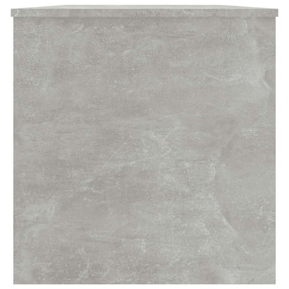 809651 vidaXL Coffee Table Concrete Grey 102x50x52,5 cm Engineered Wood