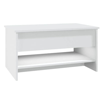 vidaXL Coffee Table White 80x50x40 cm Engineered Wood