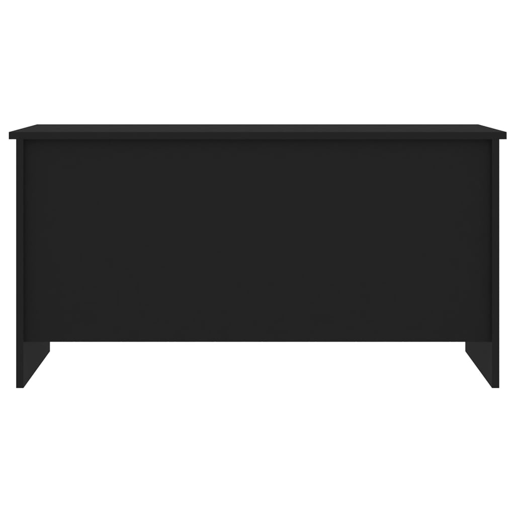 vidaXL Coffee Table Black 102x55.5x52.5 cm Engineered Wood