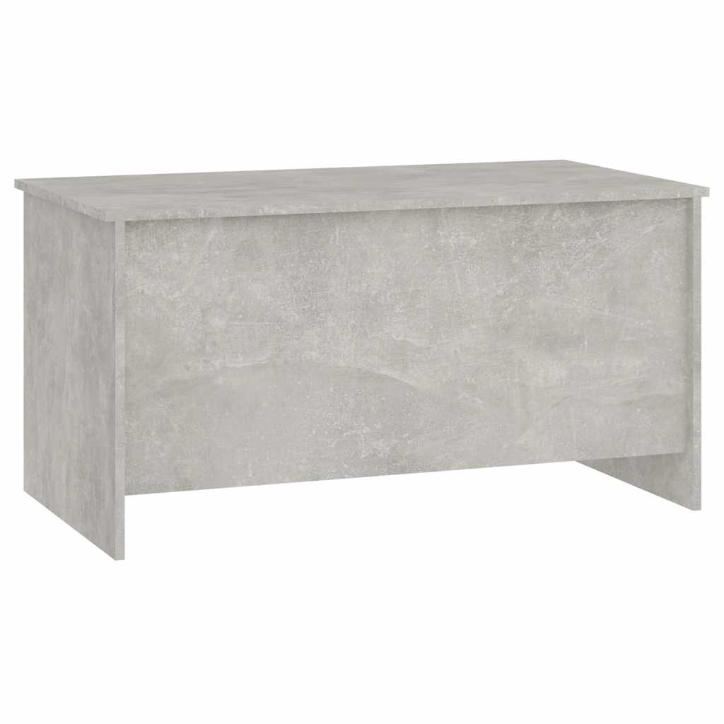 vidaXL Coffee Table Concrete Grey 102x55,5x52,5 cm Engineered Wood