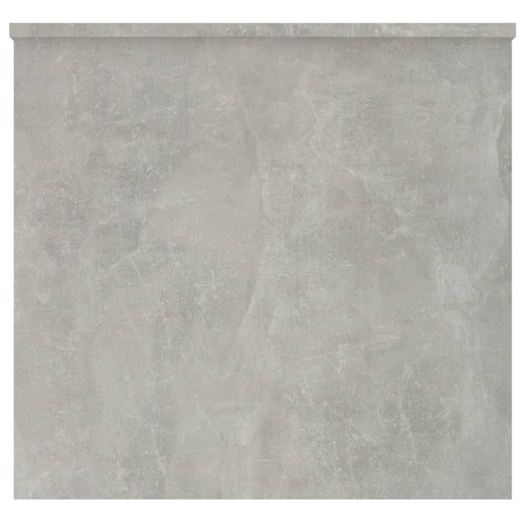 vidaXL Coffee Table Concrete Grey 102x55.5x52.5 cm Engineered Wood