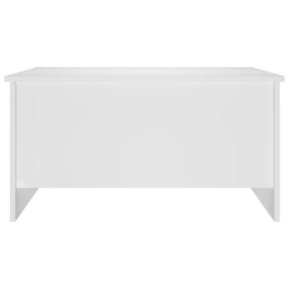 vidaXL Coffee Table White 80x55.5x41.5 cm Engineered Wood