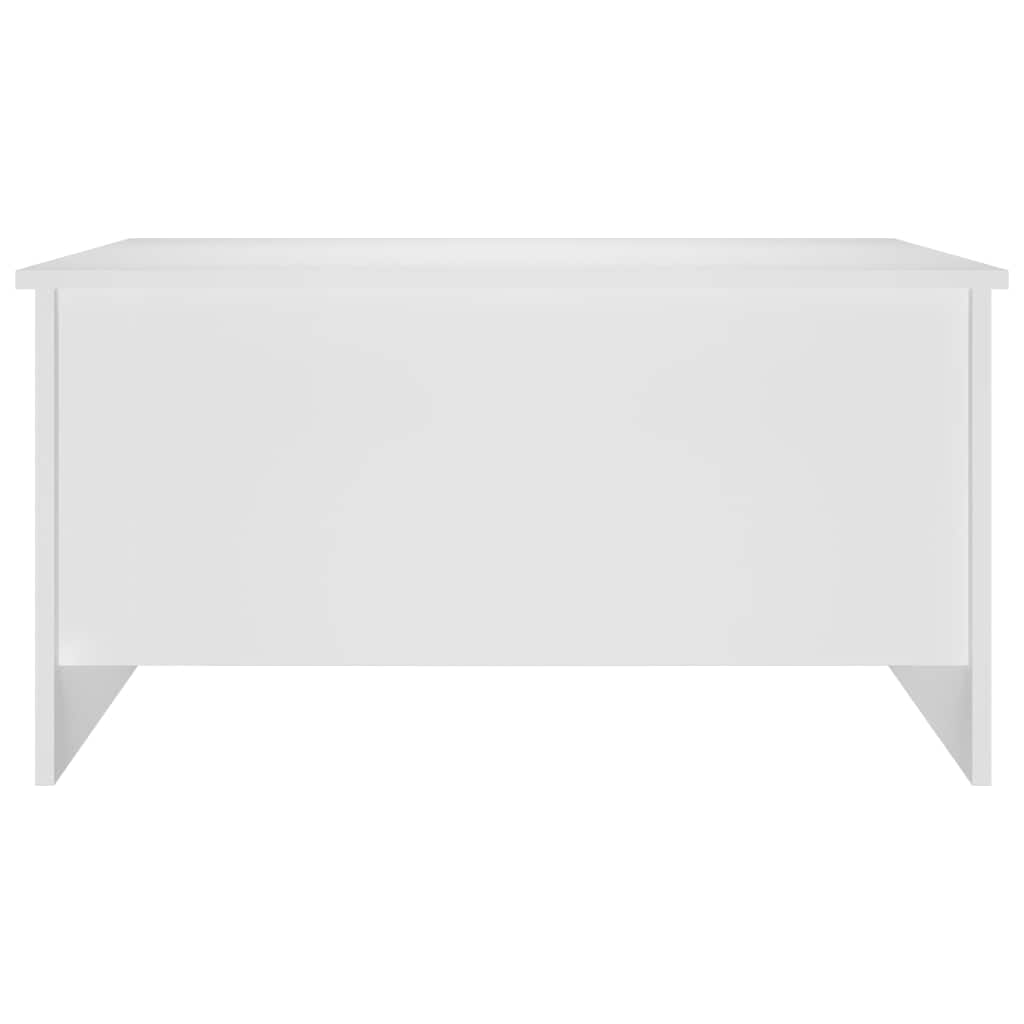 vidaXL Coffee Table White 80x55,5x41,5 cm Engineered Wood