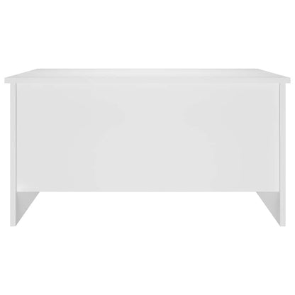 vidaXL Coffee Table White 80x55,5x41,5 cm Engineered Wood