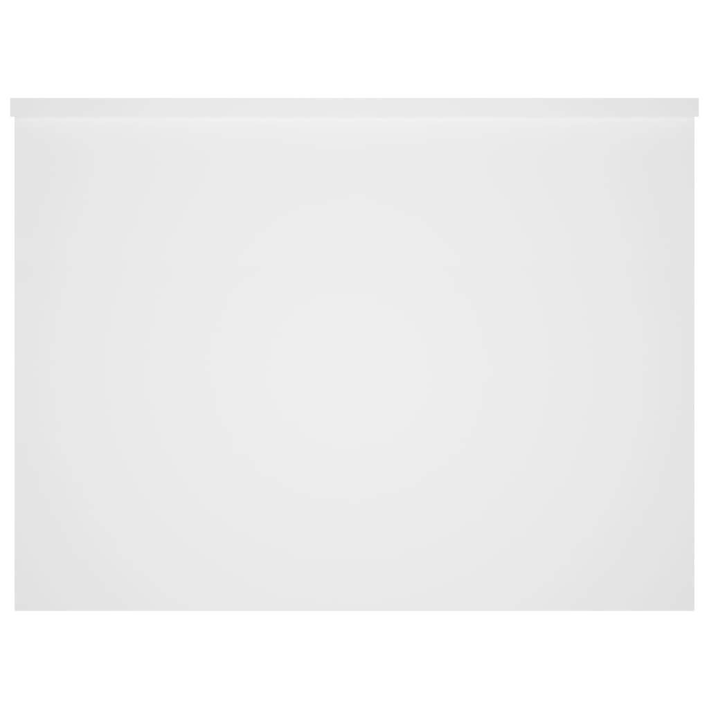 vidaXL Coffee Table White 80x55.5x41.5 cm Engineered Wood