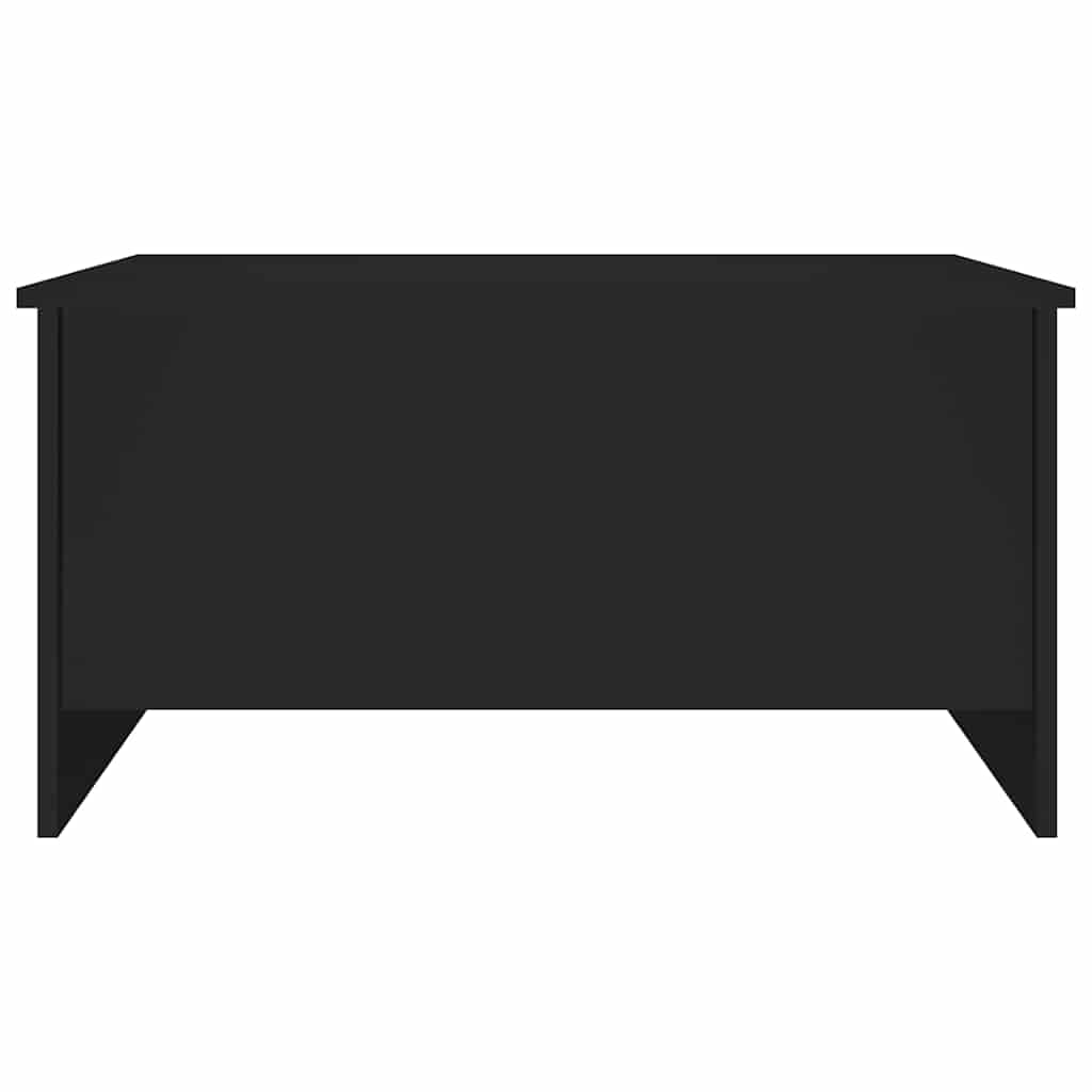 vidaXL Coffee Table Black 80x55,5x41,5 cm Engineered Wood