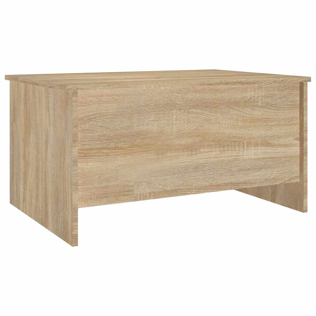 vidaXL Coffee Table Sonoma Oak 80x55,5x41,5 cm Engineered Wood