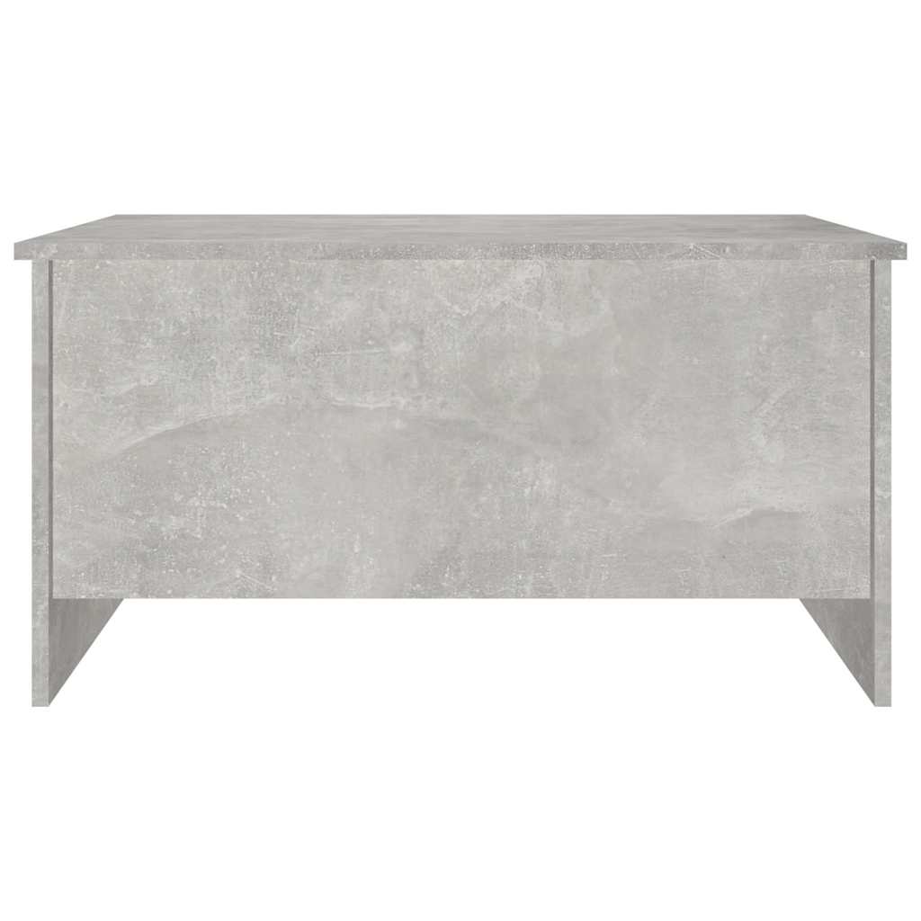 vidaXL Coffee Table Concrete Grey 80x55,5x41,5 cm Engineered Wood