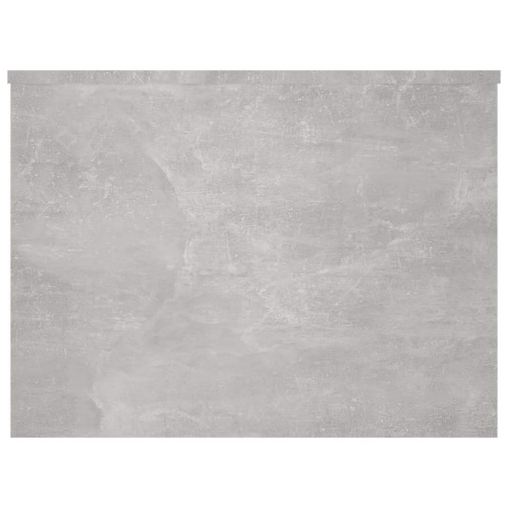 vidaXL Coffee Table Concrete Grey 80x55.5x41.5 cm Engineered Wood