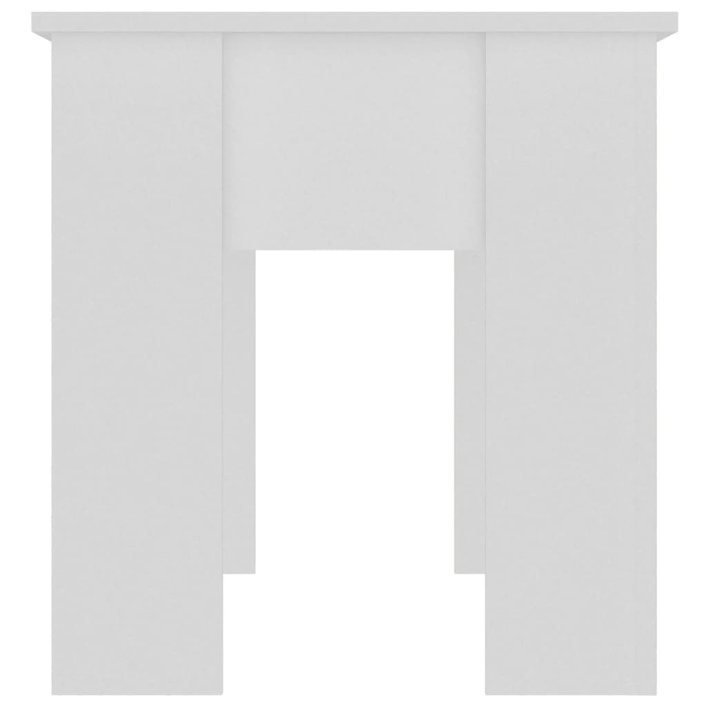 vidaXL Coffee Table White 101x49x52 cm Engineered Wood