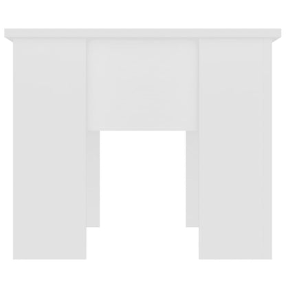 vidaXL Coffee Table White 79x49x41 cm Engineered Wood