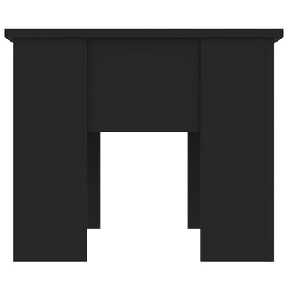 vidaXL Coffee Table Black 79x49x41 cm Engineered Wood