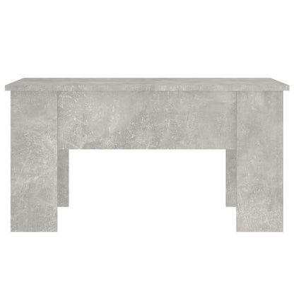 vidaXL Coffee Table Concrete Grey 79x49x41 cm Engineered Wood