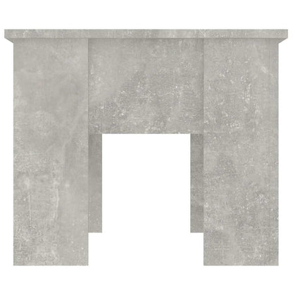 vidaXL Coffee Table Concrete Grey 79x49x41 cm Engineered Wood