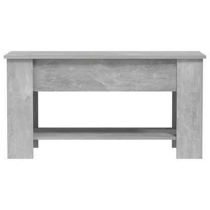 vidaXL Coffee Table Concrete Grey 101x49x52 cm Engineered Wood