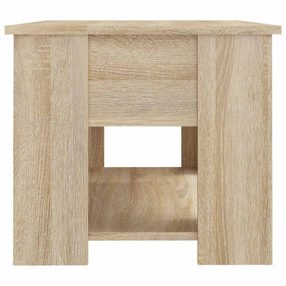 vidaXL Coffee Table Sonoma Oak 79x49x41 cm Engineered Wood