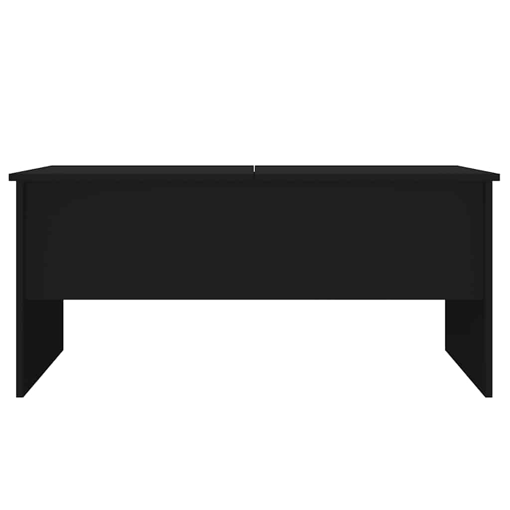 vidaXL Coffee Table Black 102x50.5x46.5 cm Engineered Wood