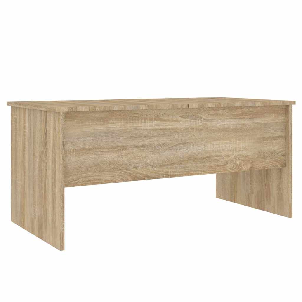 vidaXL Coffee Table Sonoma Oak 102x50.5x46.5 cm Engineered Wood