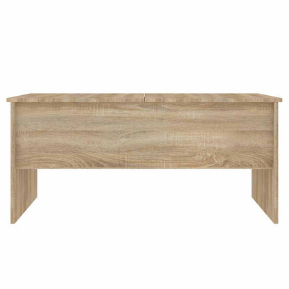 vidaXL Coffee Table Sonoma Oak 102x50.5x46.5 cm Engineered Wood