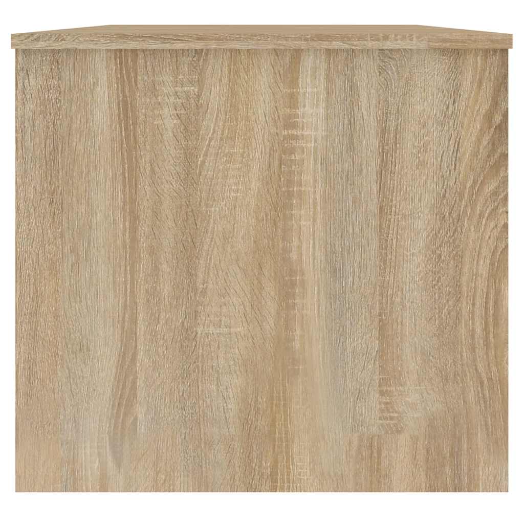 vidaXL Coffee Table Sonoma Oak 102x50.5x46.5 cm Engineered Wood