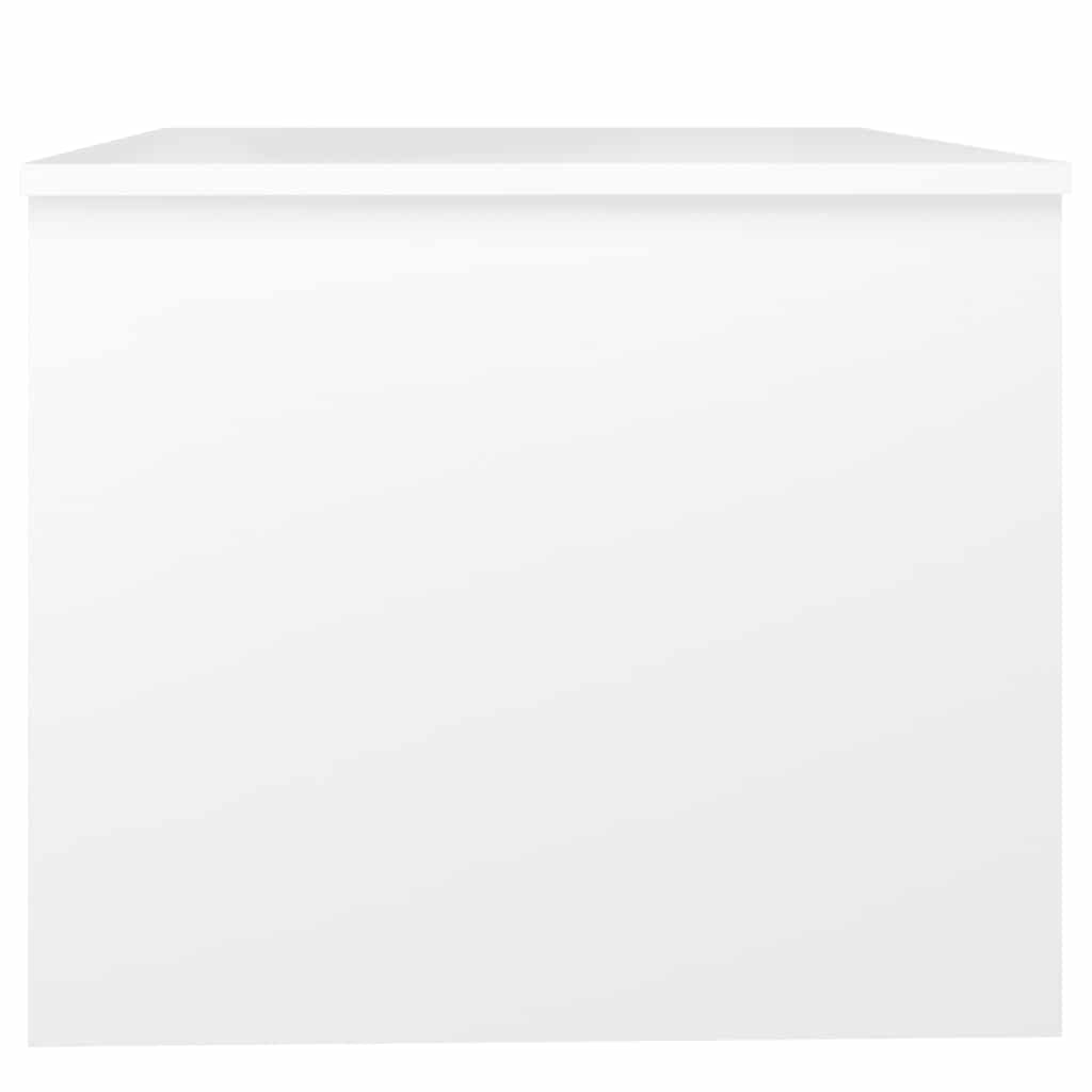 vidaXL Coffee Table White 80x50x42.5 cm Engineered Wood