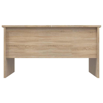 vidaXL Coffee Table Sonoma Oak 80x50x42.5 cm Engineered Wood
