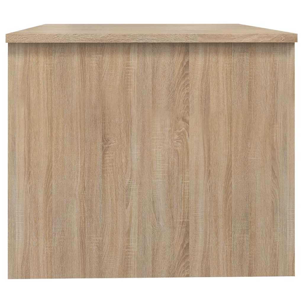 vidaXL Coffee Table Sonoma Oak 80x50x42.5 cm Engineered Wood