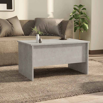 vidaXL Coffee Table Concrete Grey 80x50x42.5 cm Engineered Wood