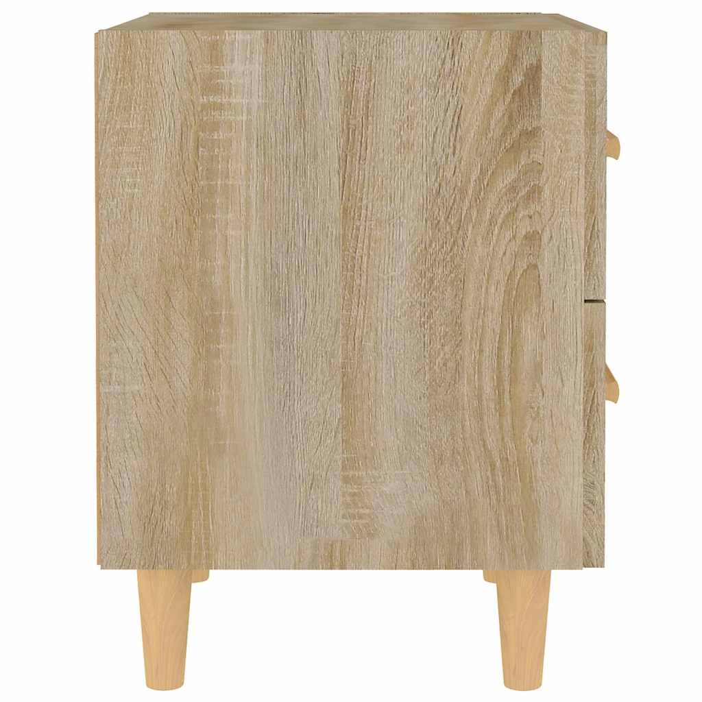 vidaXL Bed Cabinet Sonoma Oak 40x35x47,5 cm