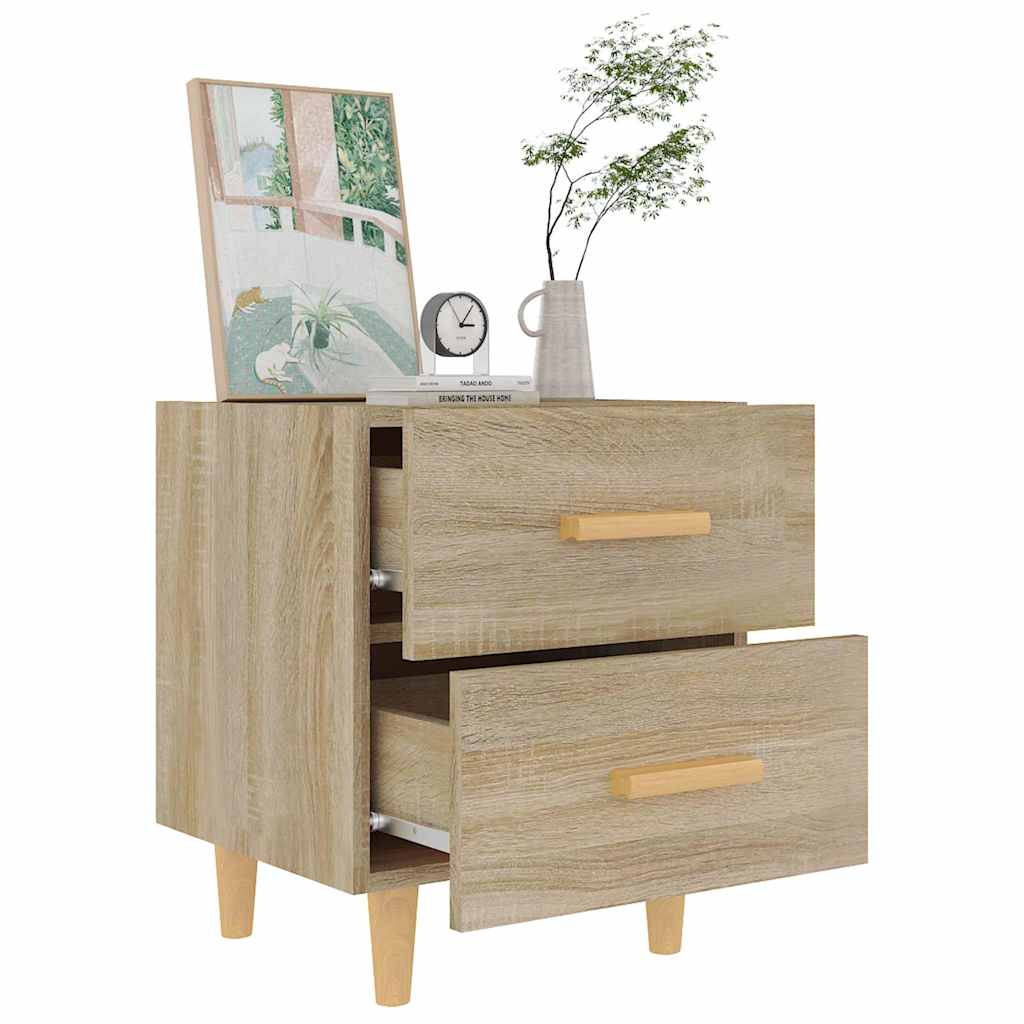 vidaXL Bed Cabinet Sonoma Oak 40x35x47,5 cm