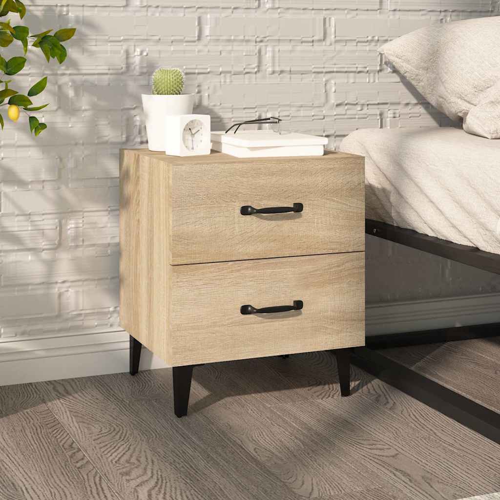 vidaXL Bedside Cabinet Sonoma Oak 40x35x47,5 cm