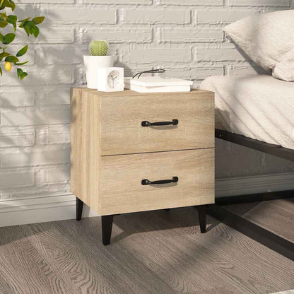 vidaXL Bedside Cabinet Sonoma Oak 40x35x47,5 cm