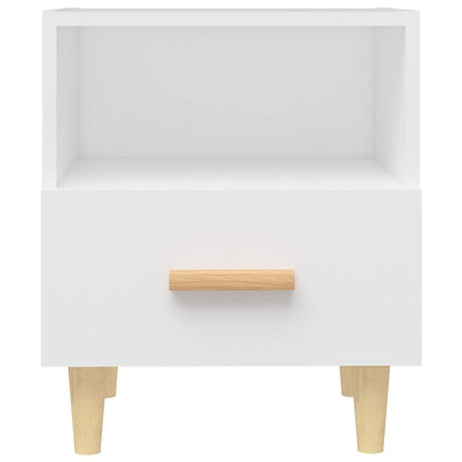 vidaXL Bedside Cabinet White 40x35x47 cm