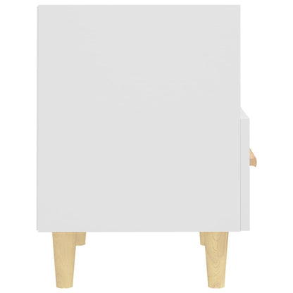 vidaXL Bedside Cabinet White 40x35x47 cm