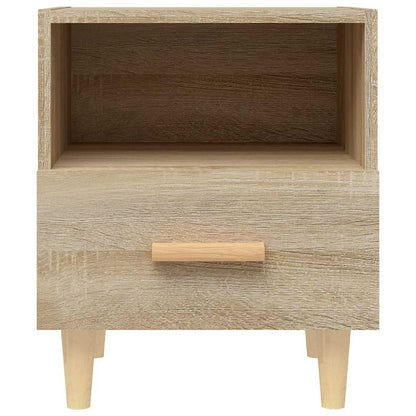 vidaXL Bedside Cabinets 2 pcs Sonoma Oak 40x35x47 cm