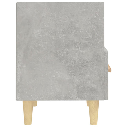 vidaXL Bedside Cabinet Concrete Grey 40x35x47 cm