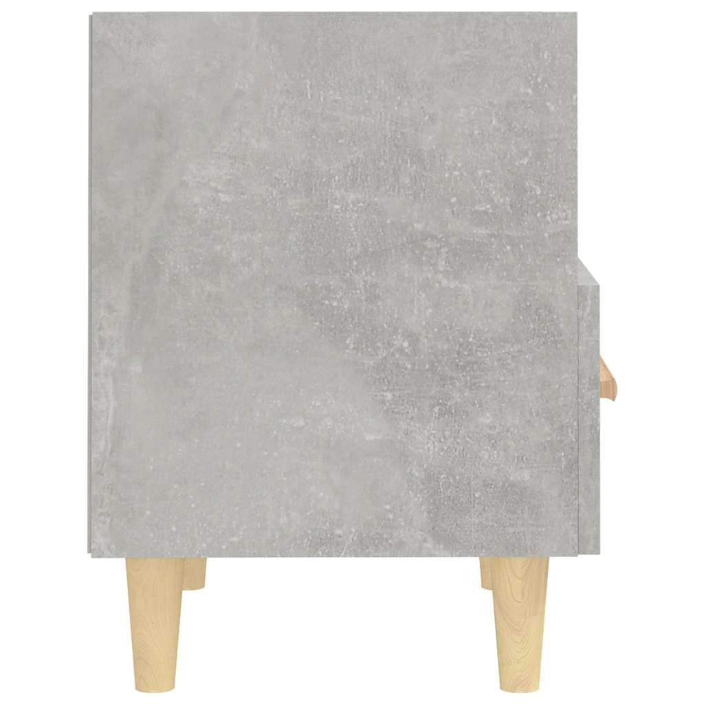 vidaXL Bedside Cabinet Concrete Grey 40x35x47 cm