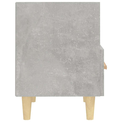 vidaXL Bedside Cabinet Concrete Grey 40x35x47 cm