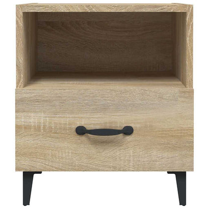 vidaXL Bedside Cabinet Sonoma Oak Engineered Wood