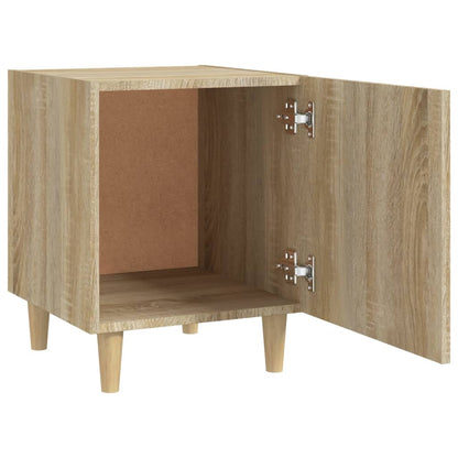 vidaXL Bedside Cabinet Sonoma Oak Engineered Wood