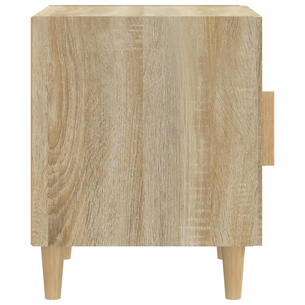 vidaXL Bedside Cabinets 2 pcs Sonoma Oak Engineered Wood