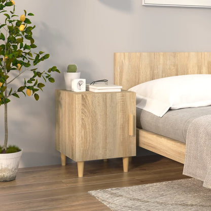 vidaXL Bedside Cabinets 2 pcs Sonoma Oak Engineered Wood