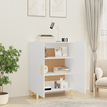 vidaXL Sideboard White 70x34x90 cm Engineered Wood