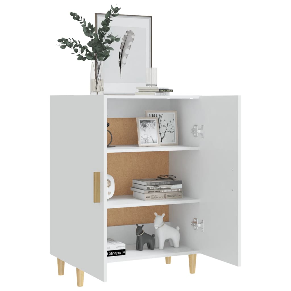 vidaXL Sideboard White 70x34x90 cm Engineered Wood