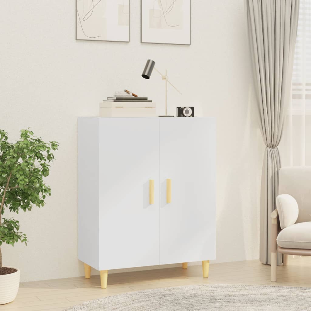 vidaXL Sideboard White 70x34x90 cm Engineered Wood