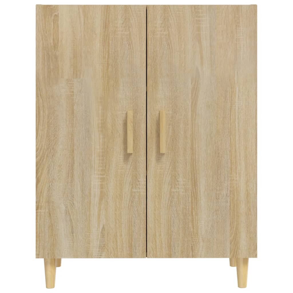 vidaXL Sideboard Sonoma Oak 70x34x90 cm Engineered Wood