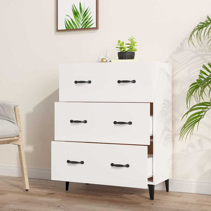 vidaXL Sideboard White 69,5x34x90 cm Engineered Wood