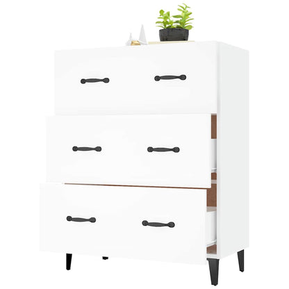 vidaXL Sideboard White 69,5x34x90 cm Engineered Wood